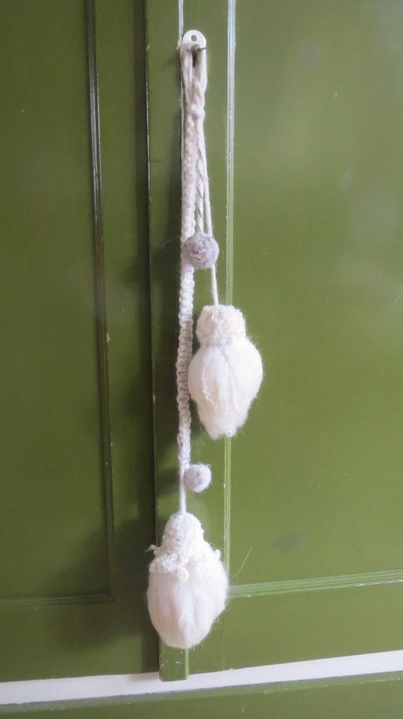 DECORATOEF gevilte toeven, bollen Poll Dorset, Wensleydale, Hobby en Vrije tijd, Vilt, Verzenden, Nieuw, Versiering, Wolvilt