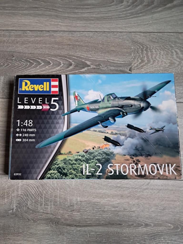 Revell IL-2 Stormovik 1:48 Modelbouwpakket, Ophalen, Auto, Nieuw, 1:32 tot 1:50