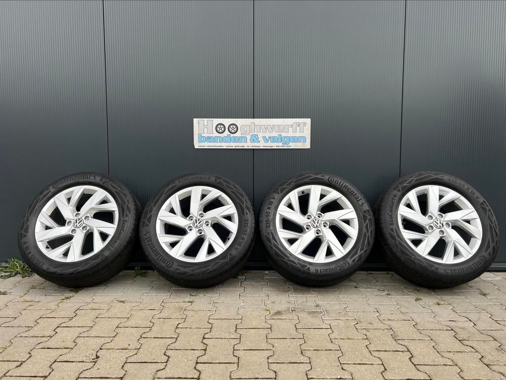 18 inch 5x112 velgen Frankfurt Origineel Volkswagen Tiguan, Auto-onderdelen, Banden en Velgen, Gebruikt, Jacob Lemairestraat 26