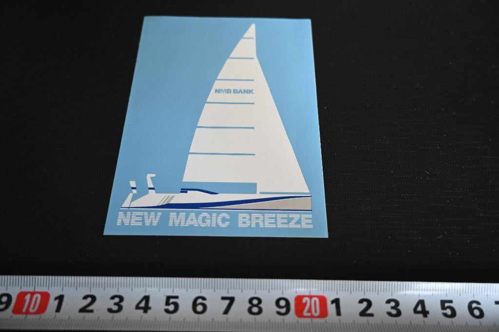sticker NMB Bank New Magic Breeze, Verzamelen, Ophalen, Zo goed als nieuw
