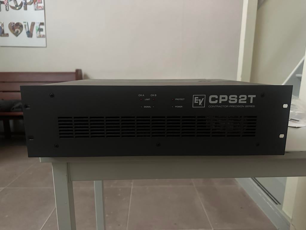 Electro Voice CPS2T power amplifier, Ophalen of Verzenden, Gebruikt, Audio