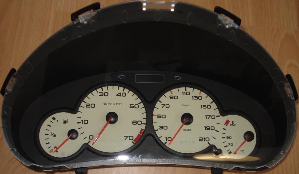 Kmteller Peugeot 206 herstelling instrument, Ophalen of Verzenden, Gebruikt, Peugeot