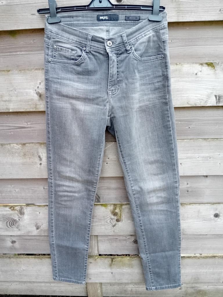 Angels broek,36, Ophalen of Verzenden, Zo goed als nieuw, Grijs, W28 - W29 (confectie 36)