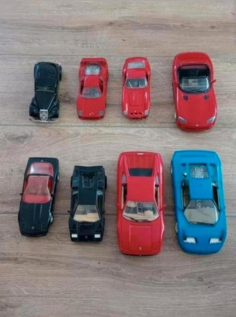 Partij burago model autos 8 stuks

Onderste rij heel

Bugatt, Hobby en Vrije tijd, Modelauto's | 1:18, Ophalen of Verzenden