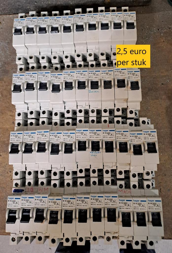 Hager Groepenkasten of meterkasten, Ophalen of Verzenden, Gebruikt, Overige typen