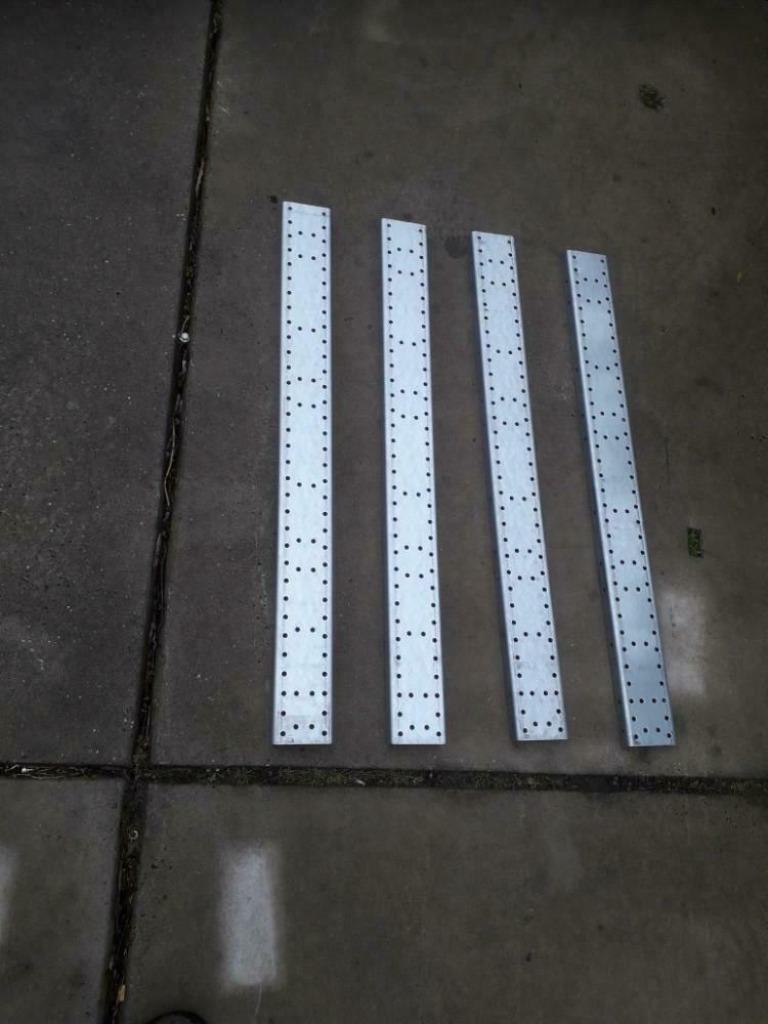 u profiel staal 30 x 95 x 30 stalen profielen, Doe-het-zelf en Verbouw, Ophalen, Gebruikt, IJzer