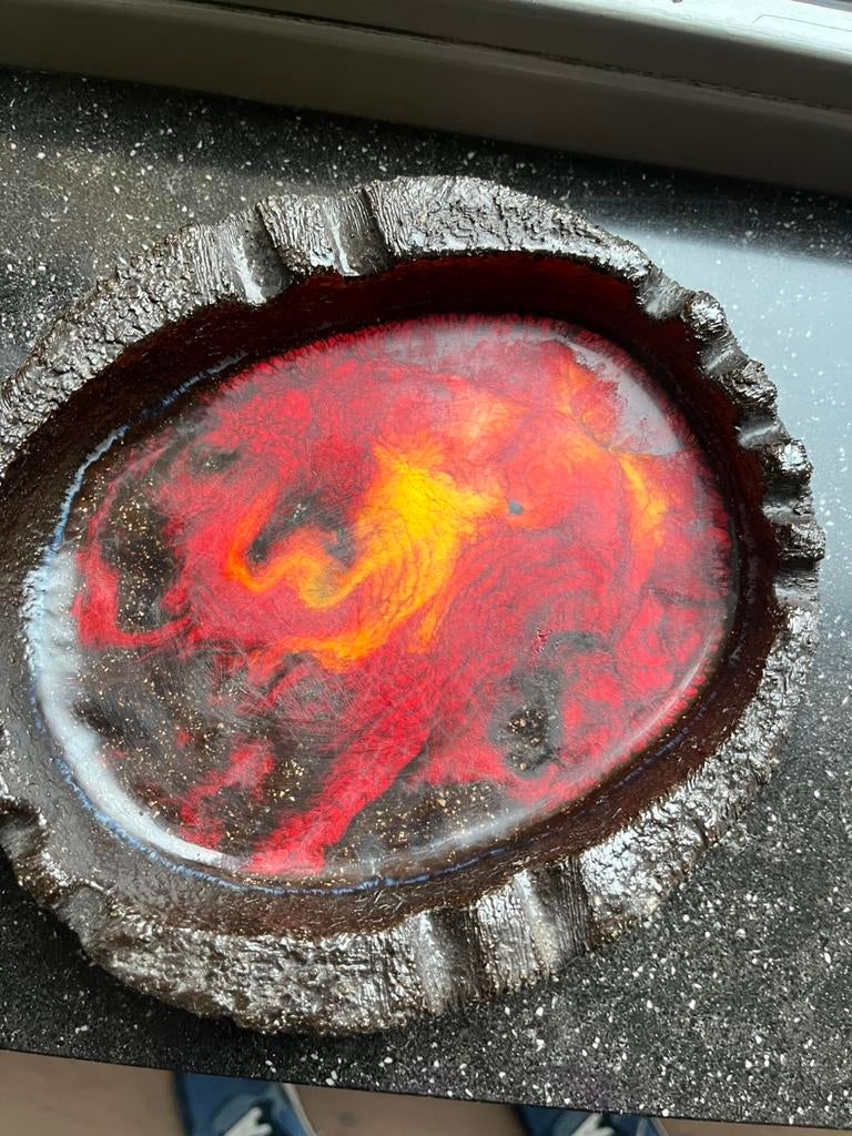 Vinted lava asbak 20x18, Antiek en Kunst, Ophalen of Verzenden