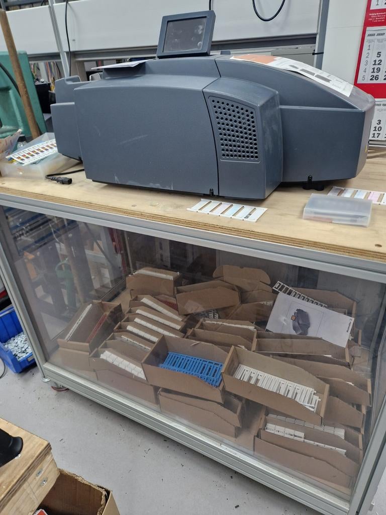 Weidmüller Labelprinter met toebehoren, Ophalen