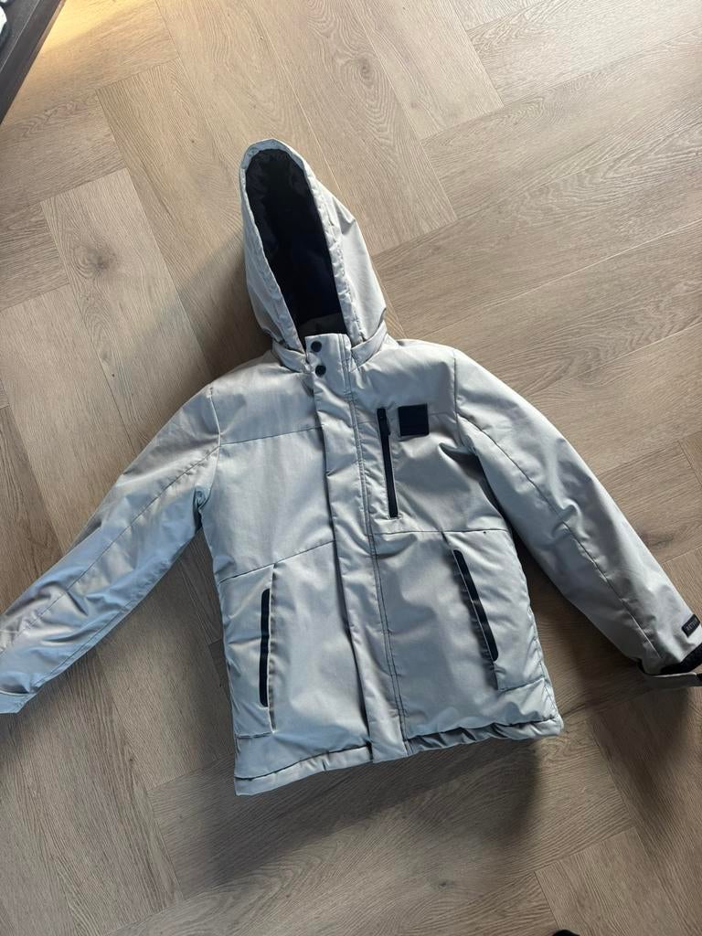 Retour winter jas grijs jongen maat 152, Ophalen of Verzenden, Zo goed als nieuw, Overige maten, Grijs
