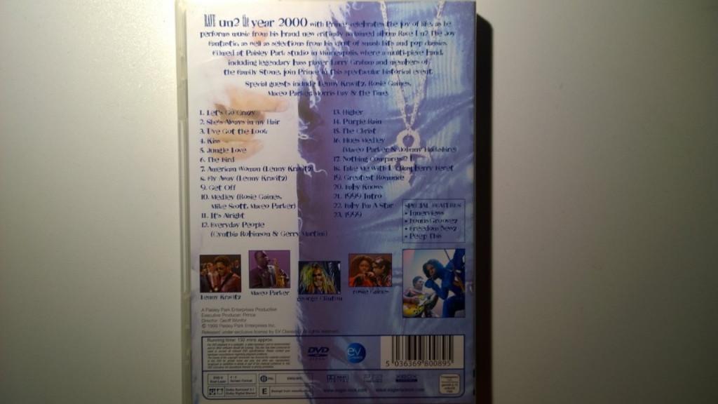 Prince - Rave Un2 The Year 2000 (DVD), Alle leeftijden, Ophalen of Verzenden, Zo goed als nieuw, Muziek en Concerten