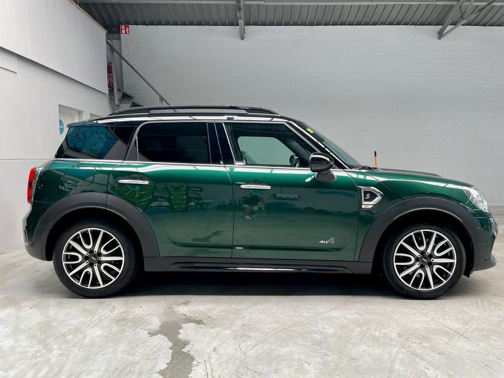 Mini Countryman 2.0 192pk All4 Aut. 2018 Groen JCW, Auto's, Mini, Automaat, 1998 cc, 15 km/l, 1800 kg