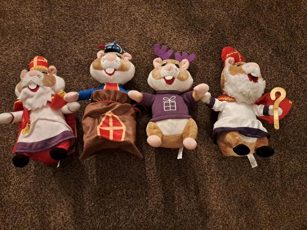 4 hele mooie unieke Ah hamsters tekoop sinterklaas!!!!, Ophalen of Verzenden, Zo goed als nieuw