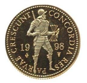 Nederland Gouden Dukaat 1998, Koningin Beatrix, Losse munt, Goud, Overige waardes