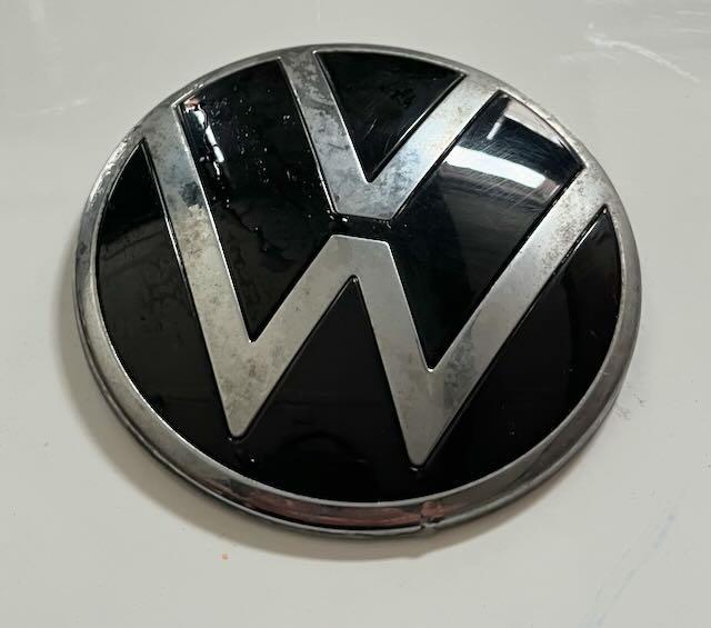 VW embleem nieuwe type 10,5cm 2, Ophalen of Verzenden, Zo goed als nieuw, Auto's