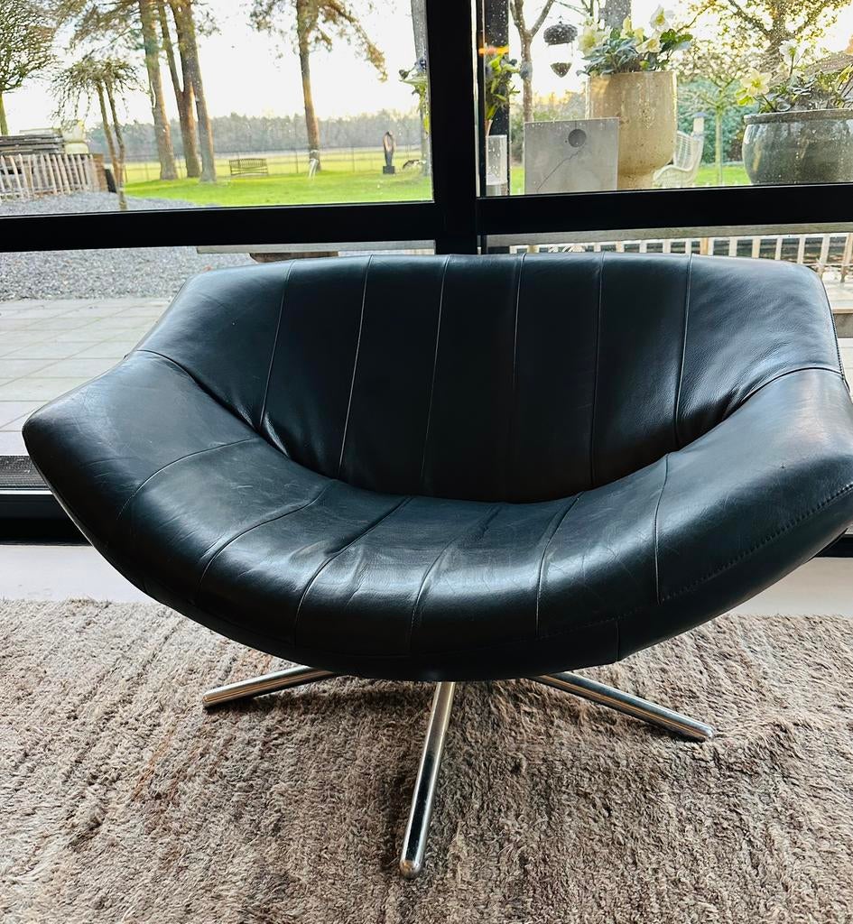 GIGI fauteuil van Label, Ophalen, Gebruikt, 100 tot 125 cm, Leer