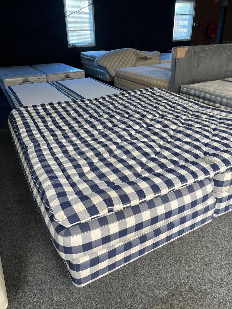 Hastens adjustable boxspring 210x210 elektrisch, Ophalen, Verstelbaar, Tweepersoons, Zo goed als nieuw
