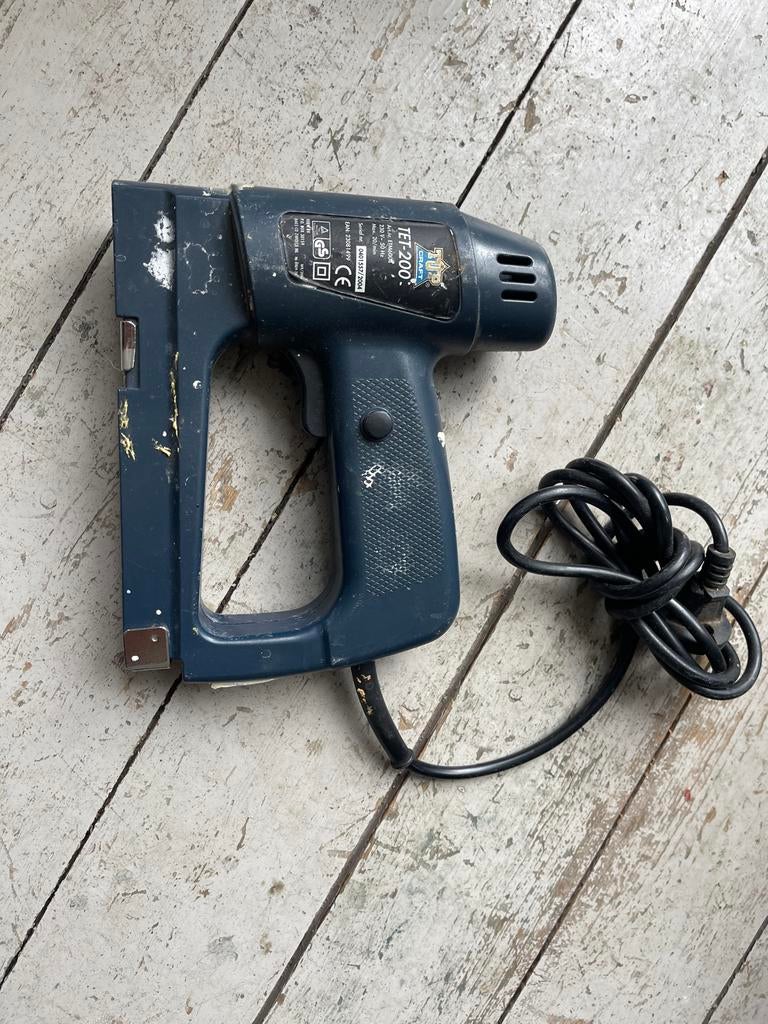 Prima Topcraft Elektrisch Spijker-/Nietpistool, Doe-het-zelf en Verbouw, Ophalen of Verzenden, Gebruikt