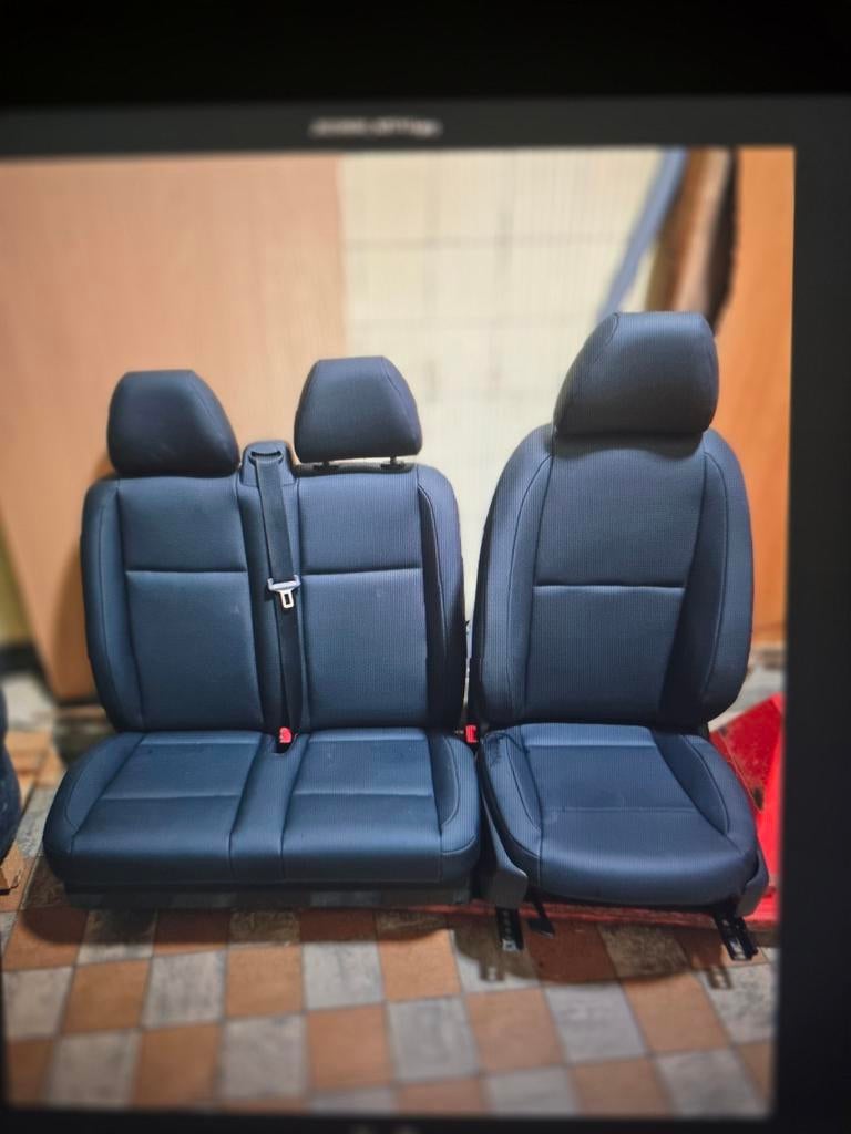 stoelen nieuws lederen9 zwart mercedes vito taurer 447 alls, Ophalen of Verzenden, Nieuw