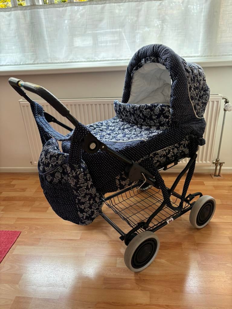 Teutonia kinderwagen, Kinderen en Baby's, Kinderwagens en Combinaties, Gebruikt, Verstelbare duwstang, Ophalen, Kinderwagen