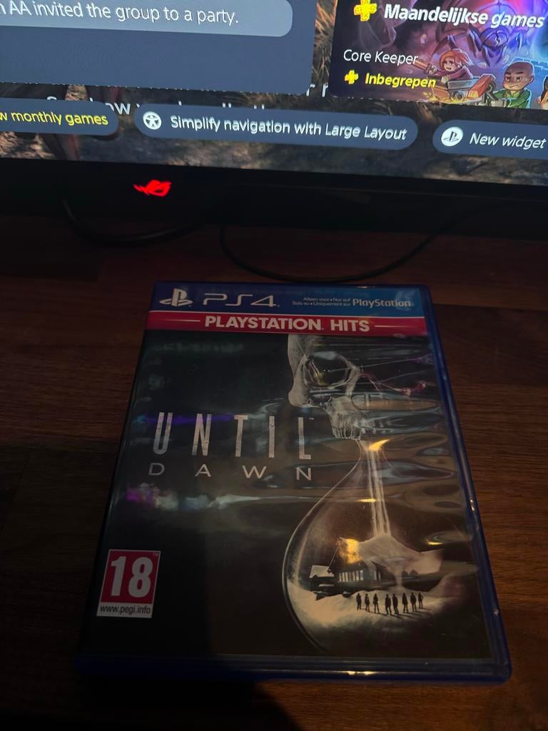 Until Dawn PS4 - Horror Game, Spelcomputers en Games, Games | Sony PlayStation 4, Avontuur en Actie, Vanaf 18 jaar, 1 speler, Ophalen of Verzenden