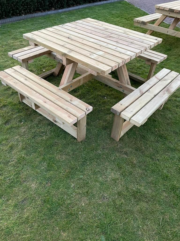 Leuke picknicktafel, Ophalen of Verzenden, Nieuw, Rechthoekig
