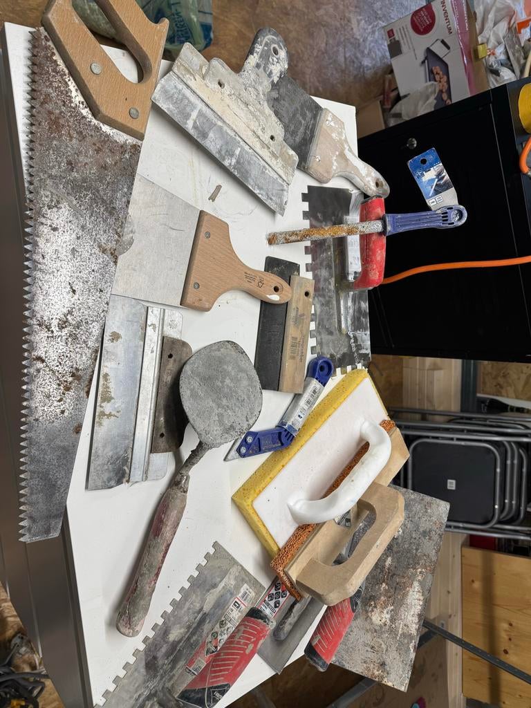 Tegelzetters Gereedschap Set, Doe-het-zelf en Verbouw, Ophalen of Verzenden, Gebruikt