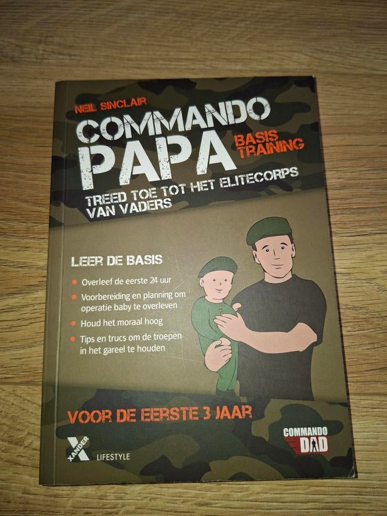 Commando papa, Ophalen of Verzenden, Zo goed als nieuw, Neil Sinclair