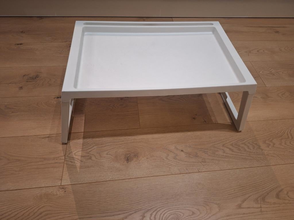 Handig bedtafeltje - Ideaal voor ontbijt op bed!, Minder dan 45 cm, Minder dan 55 cm, Metaal of Aluminium, Ophalen of Verzenden