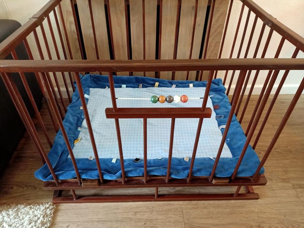 Vintage Retro Box, Kinderen en Baby's, Boxen, Ophalen, Gebruikt, Boxkleed
