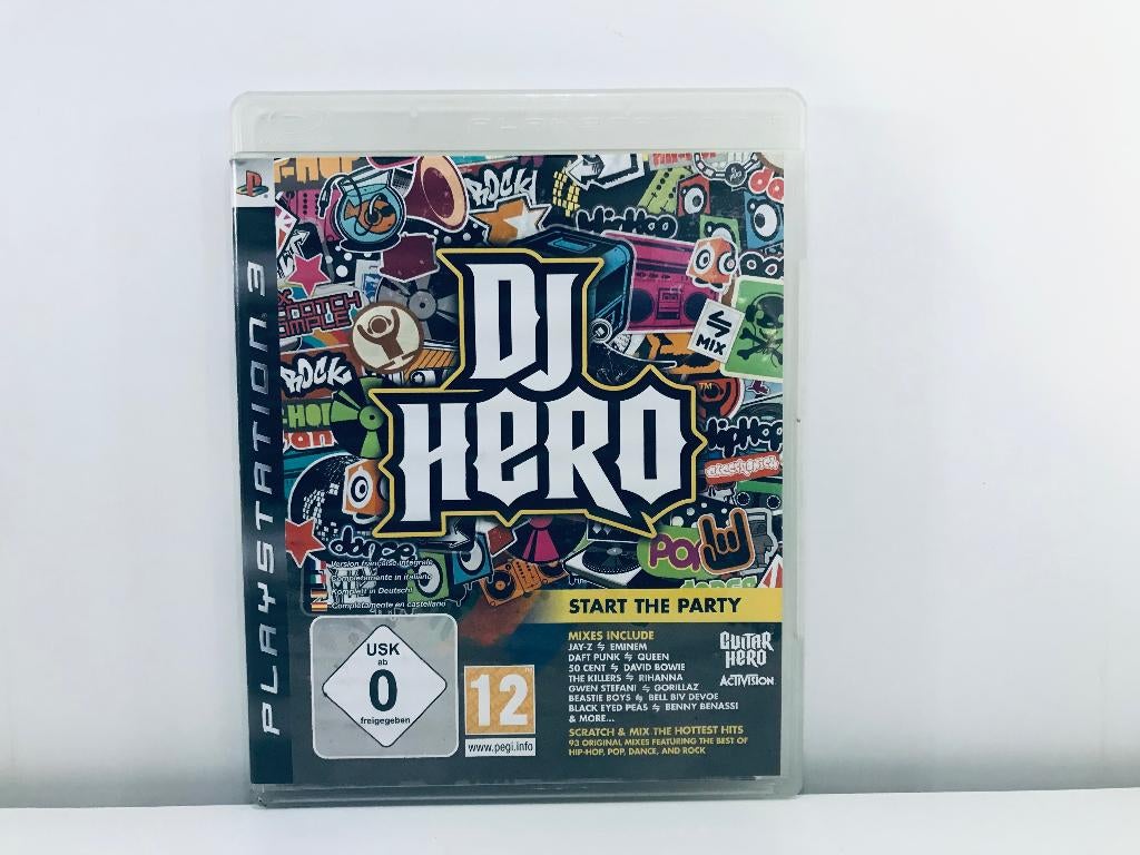 PS3 - DJ Hero, Spelcomputers en Games, Games | Sony PlayStation 3, Muziek, Verzenden, 1 speler, Zo goed als nieuw
