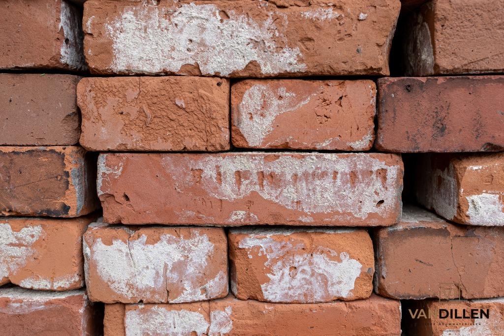 Oude Groninger gladde steen 12.000 uit 1 partij 22.5x5.5, Doe-het-zelf en Verbouw, Metselstenen, Verzenden, Zo goed als nieuw