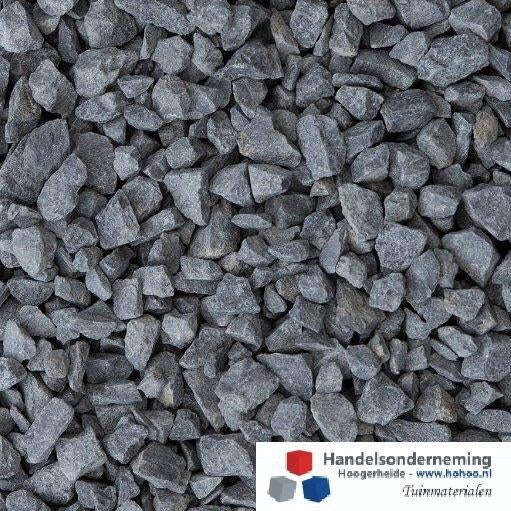 Basalt split antaciet zwart siersplit tuin oprit parking pad, Overige materialen, Nieuw, Split, Antraciet