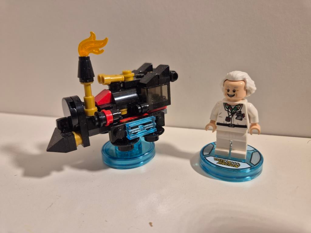 71230 Lego Dimensions Doc Brown Back to the Future, Kinderen en Baby's, Speelgoed | Duplo en Lego, Zo goed als nieuw, Ophalen of Verzenden