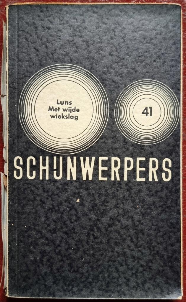Met wijde wiekslag - Huib Luns - Schijnwerpers - 1940 - IGST, Ophalen of Verzenden, Huib Luns