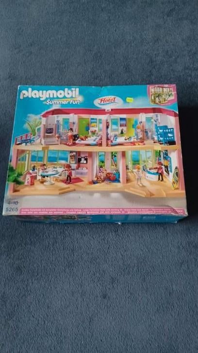 Playmobil Hotel Compleet - Summer Fun 5265, Ophalen of Verzenden, Zo goed als nieuw, Complete set