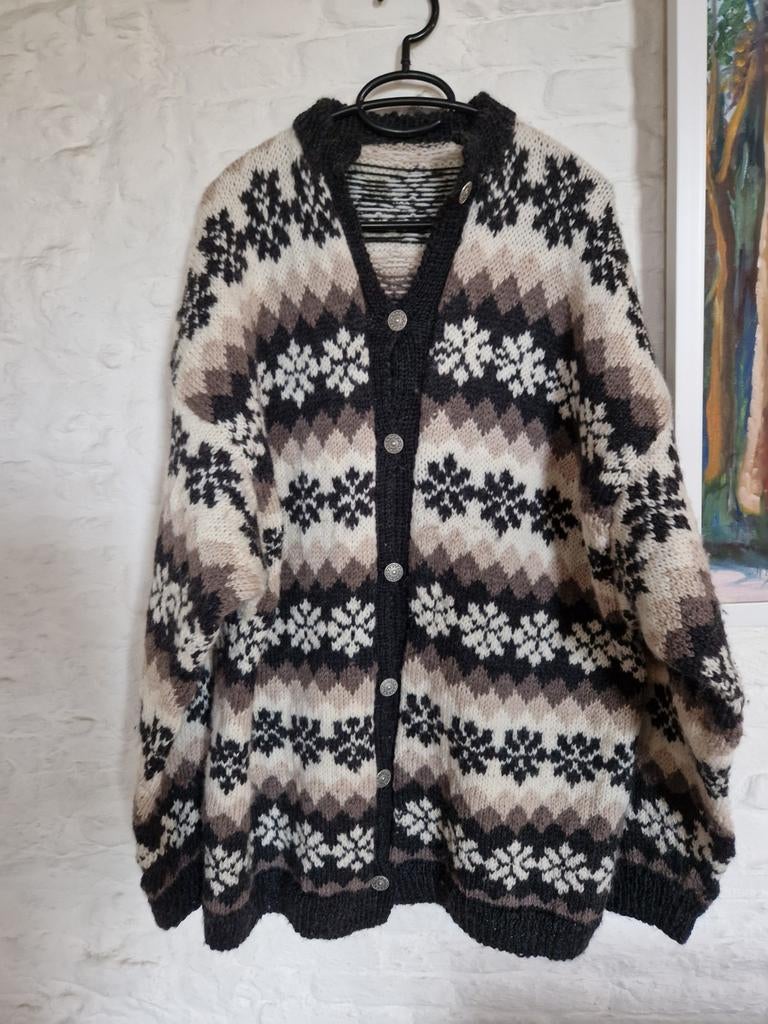Noorse wollen vest - Maat XL - Heerlijk warm!, Kleding | Dames, Truien en Vesten, Zo goed als nieuw, Maat 46/48 (XL) of groter