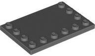 Lego modified plaatjes 4x6 donker grijs 16 stuks (new), Kinderen en Baby's, Speelgoed | Duplo en Lego, Nieuw, Lego, Losse stenen