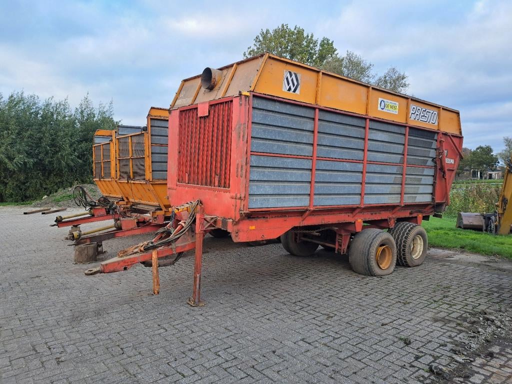 Miedema presto silage wagen mais gras, Zakelijke goederen, Ophalen of Verzenden, Transport