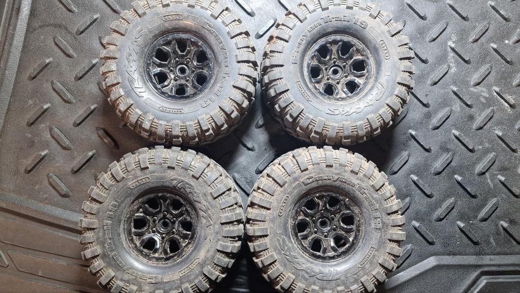 Traxxas TRX Bronco Wielen - 1x Gebruikt, Hobby en Vrije tijd, Modelbouw | Radiografisch | Auto's, Ophalen of Verzenden, Gebruikt