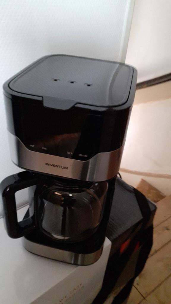 Inventum Koffiezetapparaat-DEFECT, Afneembaar waterreservoir, Koffiemachine, Ophalen of Verzenden, Zo goed als nieuw