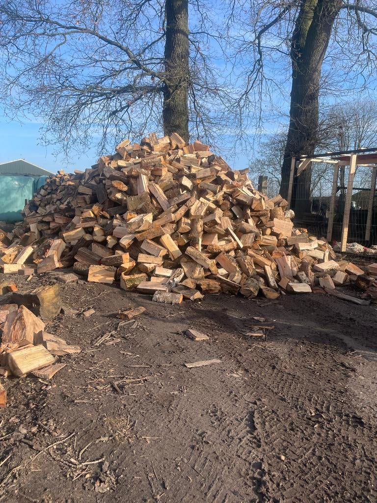 Haardhout Eik en Beuk, Tuin en Terras, Haardhout, Minder dan 3 m³, Ophalen, Eikenhout, Blokken