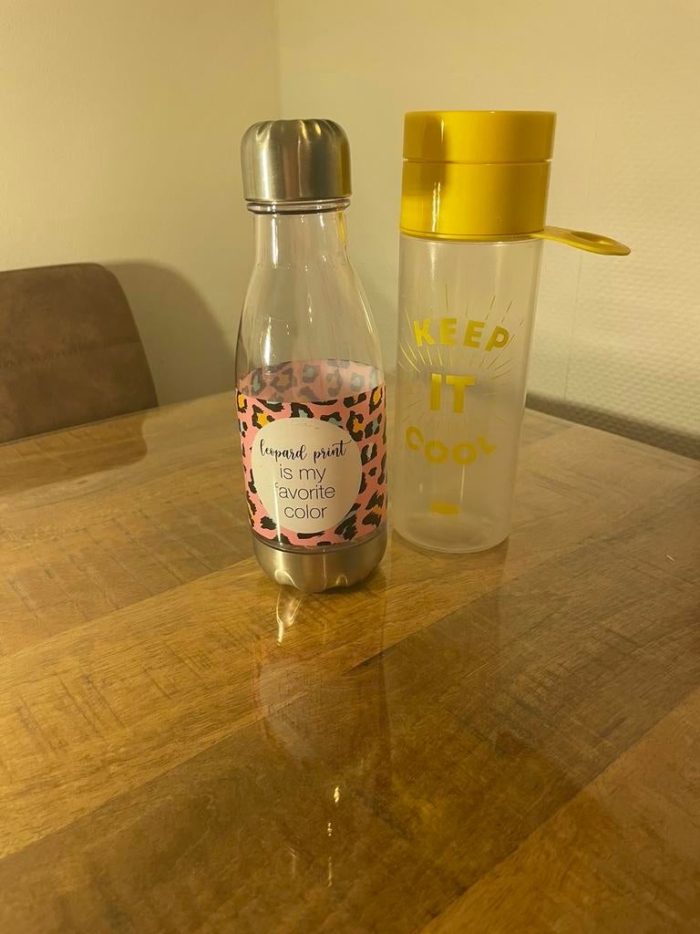 Nieuwe drinkflessen, Ophalen of Verzenden, Zo goed als nieuw