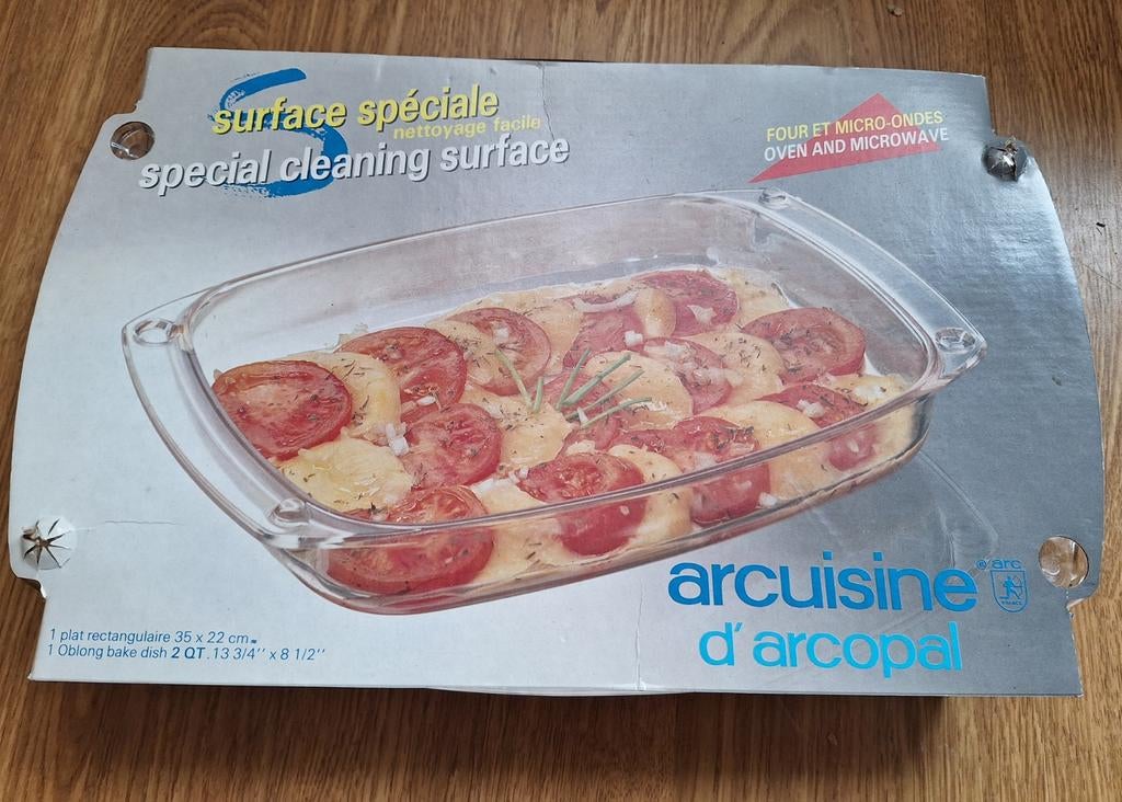 Arcuisine Arcopal Ovenschaal Nieuw 35x22cm, Ophalen of Verzenden, Nieuw