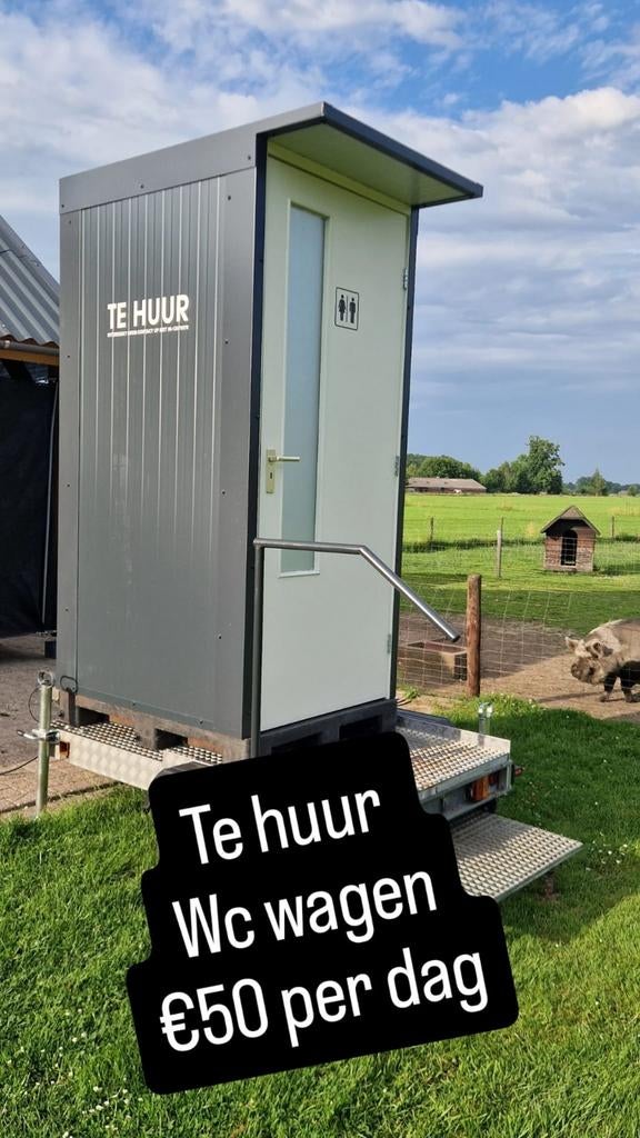 Te huur toilet wagen, Ophalen, Zo goed als nieuw, Overige
