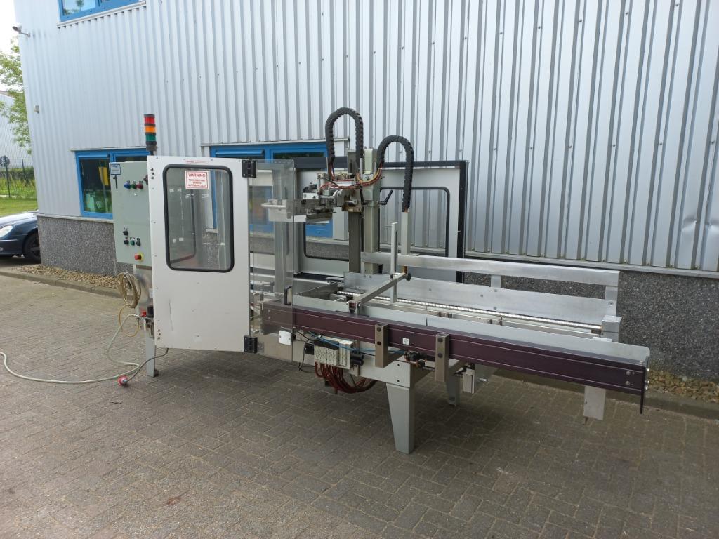 Wexxar WF2T dozenvouw machine volautomatisch met onder taper, Ophalen of Verzenden, Gebruikt