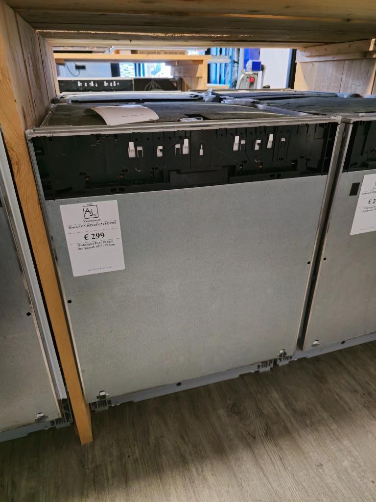 Bosch Inbouw vaatwasser SMV46IX04N, Ophalen, Minder dan 85 cm, Minder dan 10 liter, Refurbished