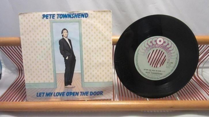 Pete Townshend, Let My Love Open The Door (single 7"), Ophalen of Verzenden, Gebruikt, Pop