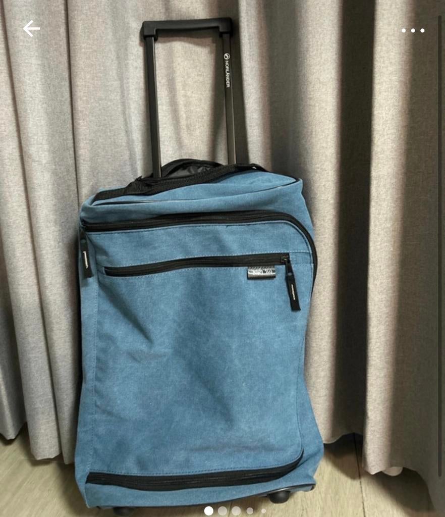 Norlander Trolley Reistas - Zo goed als nieuw, Sieraden, Tassen en Uiterlijk, Koffers, Overige materialen, 50 tot 60 cm, Ophalen of Verzenden