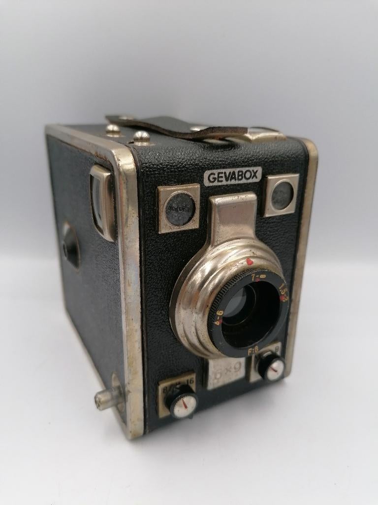 Gevaert Gevabox 6x9 medium format analog vintage camera 1960, Ophalen of Verzenden, Gebruikt, Compact, Overige Merken