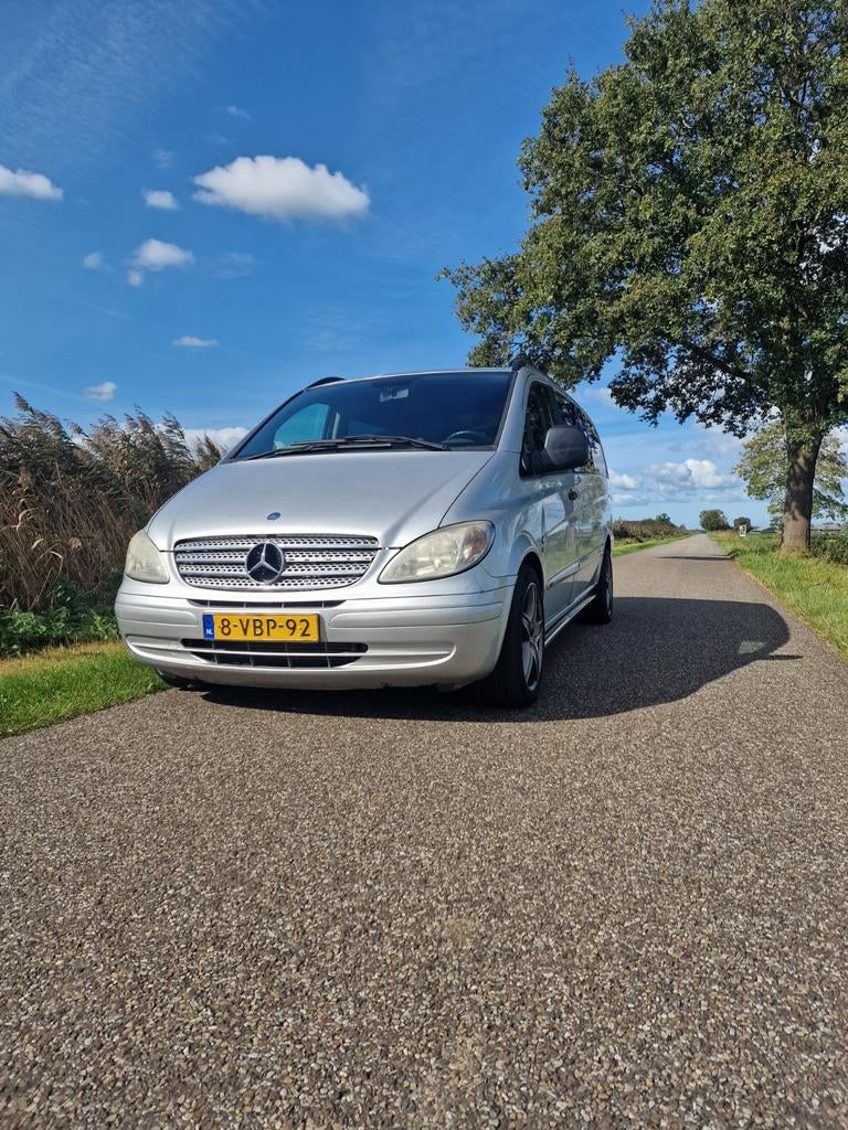 Mercedes Vito 120 320 CDI V6 Lang Executive EXPORT!, Auto's, Automaat, Achterwielaandrijving, Zwart, 2987 cc
